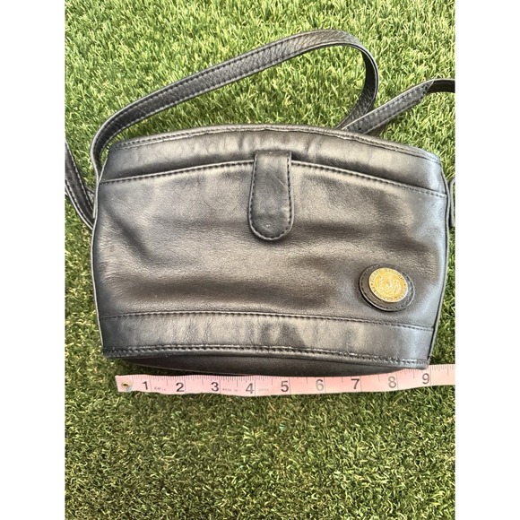 Vintage Pierre Balmain Black Leather Purse RARE - Picture 3 of 12